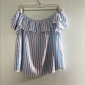 Off the shoulder blouse!